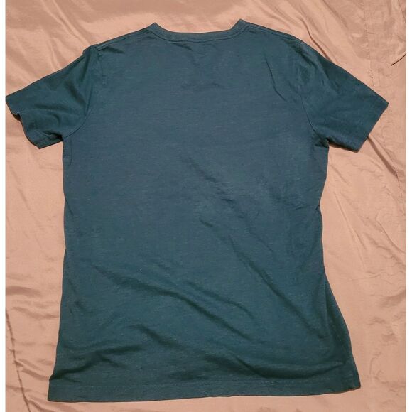 Arizona Jean Company Men's Large Teal Short Sleeve V-neck T-shirt Regular Fit‎ - Picture 5 of 5